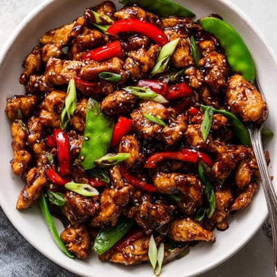 Stir Fried Garlic Chicken